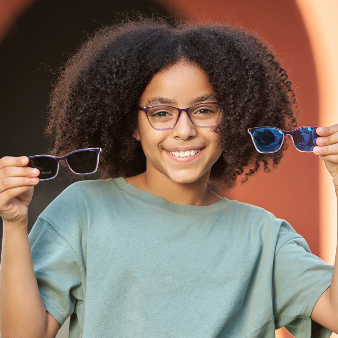 C-M-K-V2033 KIDS C7 | worn-front | Violet / Polarized
