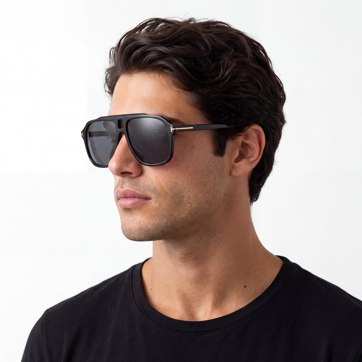 S-W-A-FT1209 BLK/BLK | worn-side | Gold